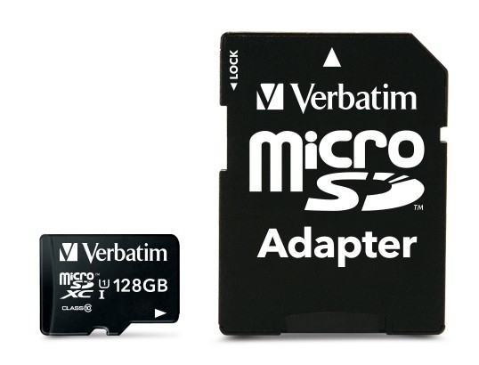 Verbatim Micro Sdxc 128Gb Classe 10 + Adattatore