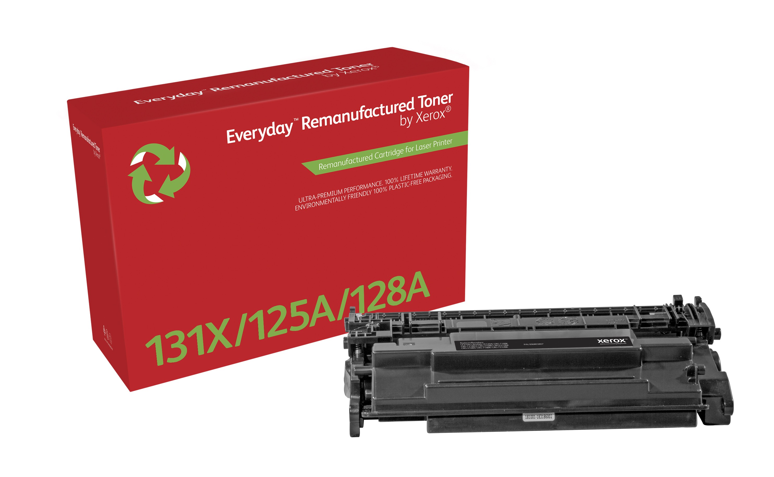 Everyday Toner Nero compatibile con HP 131X/ 125A/ 128A (CF210X/ CB540A/ CE320A/ CRG-116BK/ CRG-131BKH)