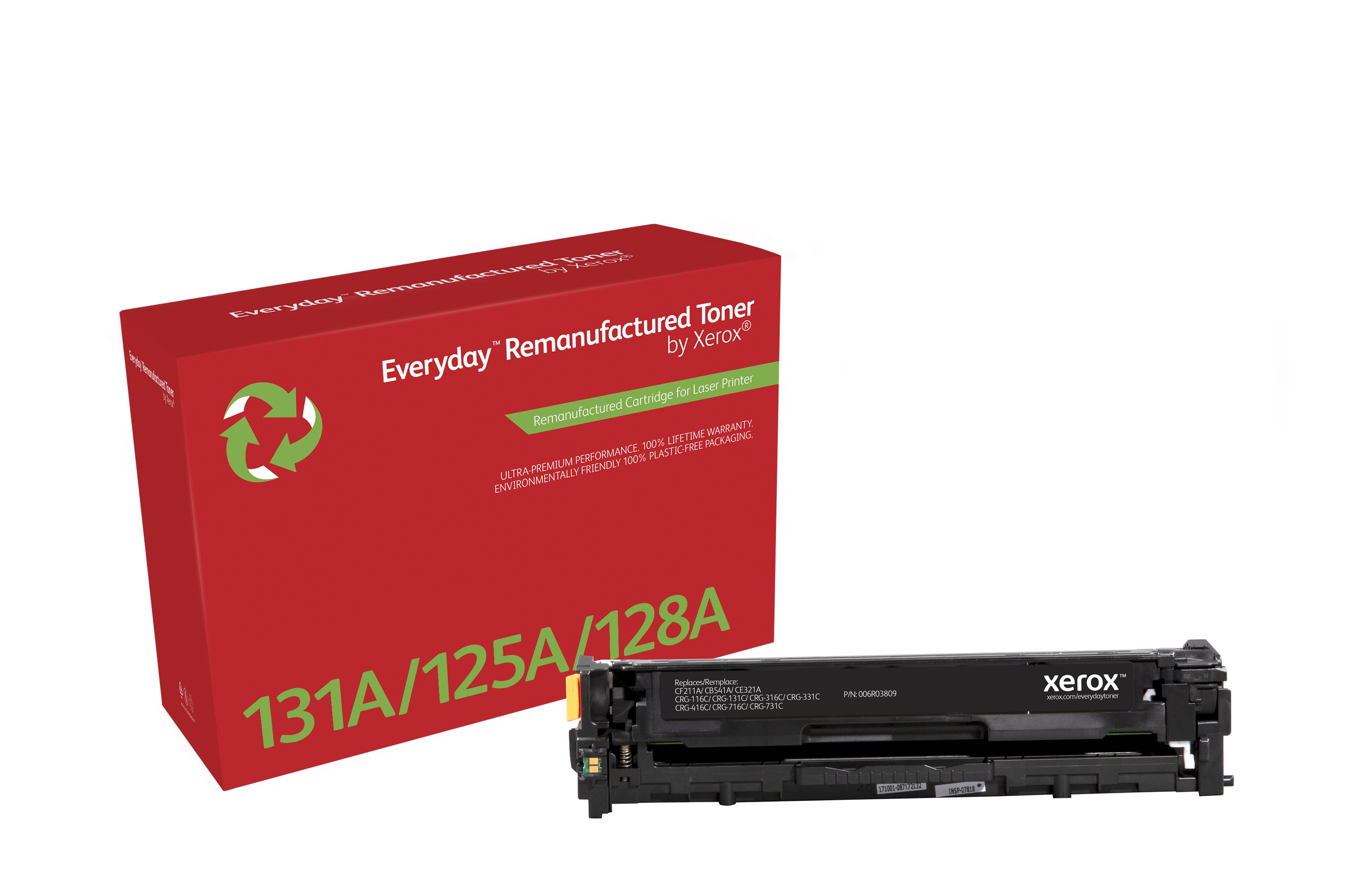 Everyday Toner Ciano compatibile con HP 131A/125A/ 128A (CF211A/ CB541A/ CE321A/ CRG-116C/ CRG-131C)