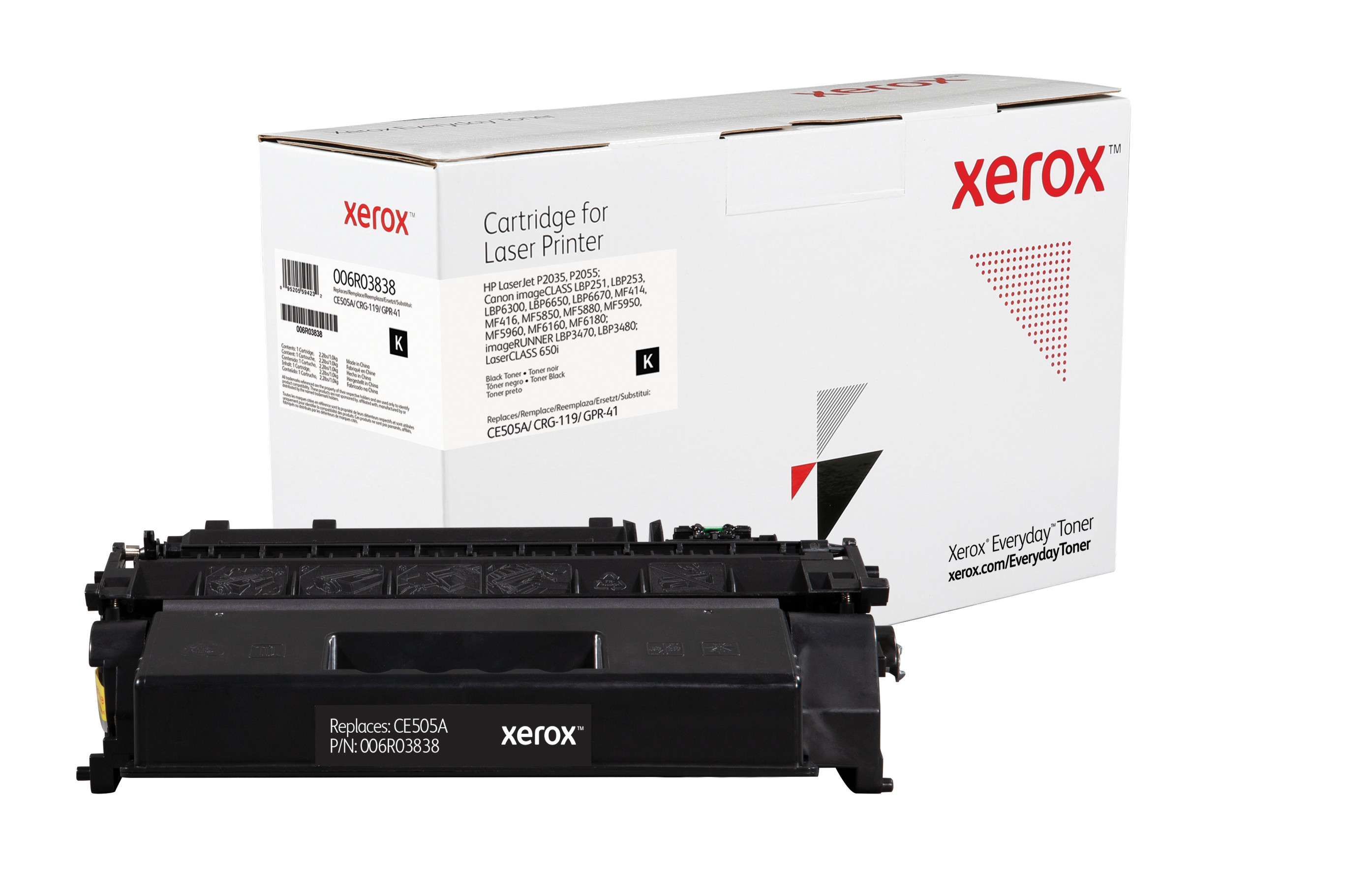 Everyday Toner Nero compatibile con HP 05A (CE505A/ CRG-119/ GPR-41)