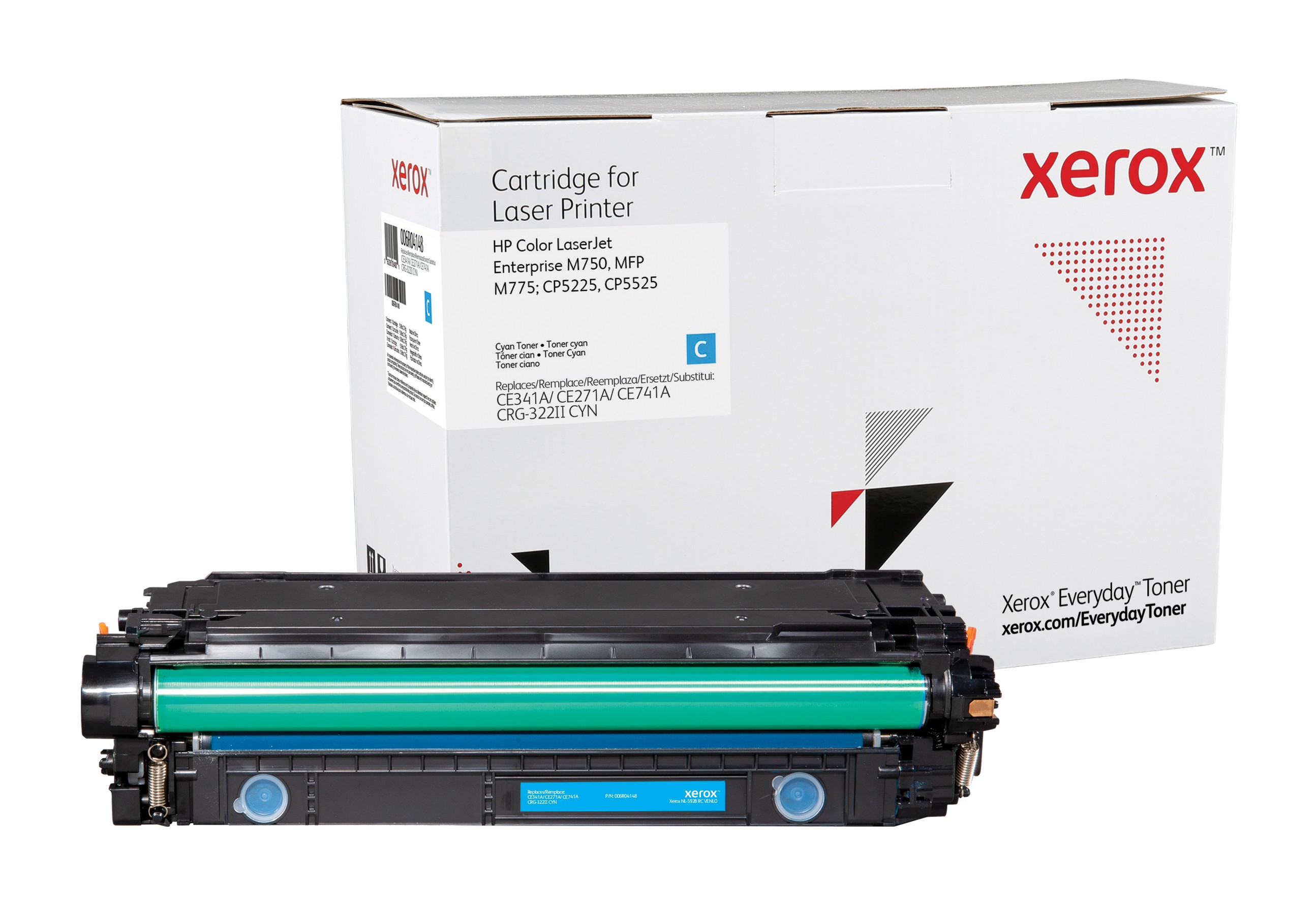 Everyday Toner Ciano compatibile con HP 651A/ 650A/ 307A (CE341A/CE271A/CE741A)