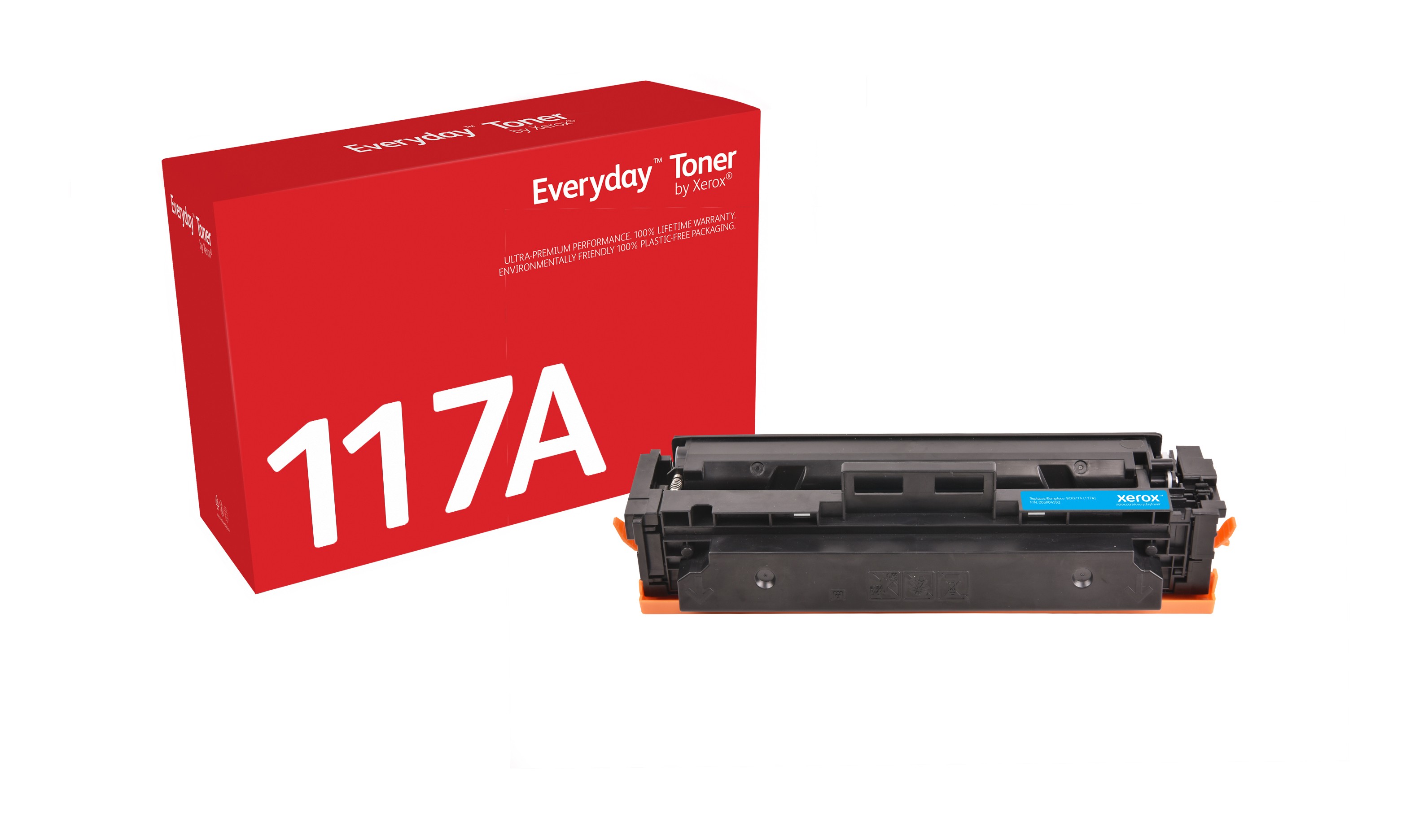 Everyday Toner Ciano compatibile con HP 117A (W2071A) Resa standard