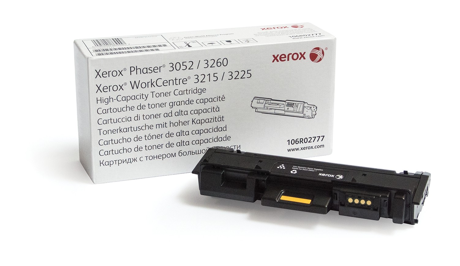ORIGINALE Xerox toner nero 106R02777 WorkCentre 3215 3000 pagine alta capacit?