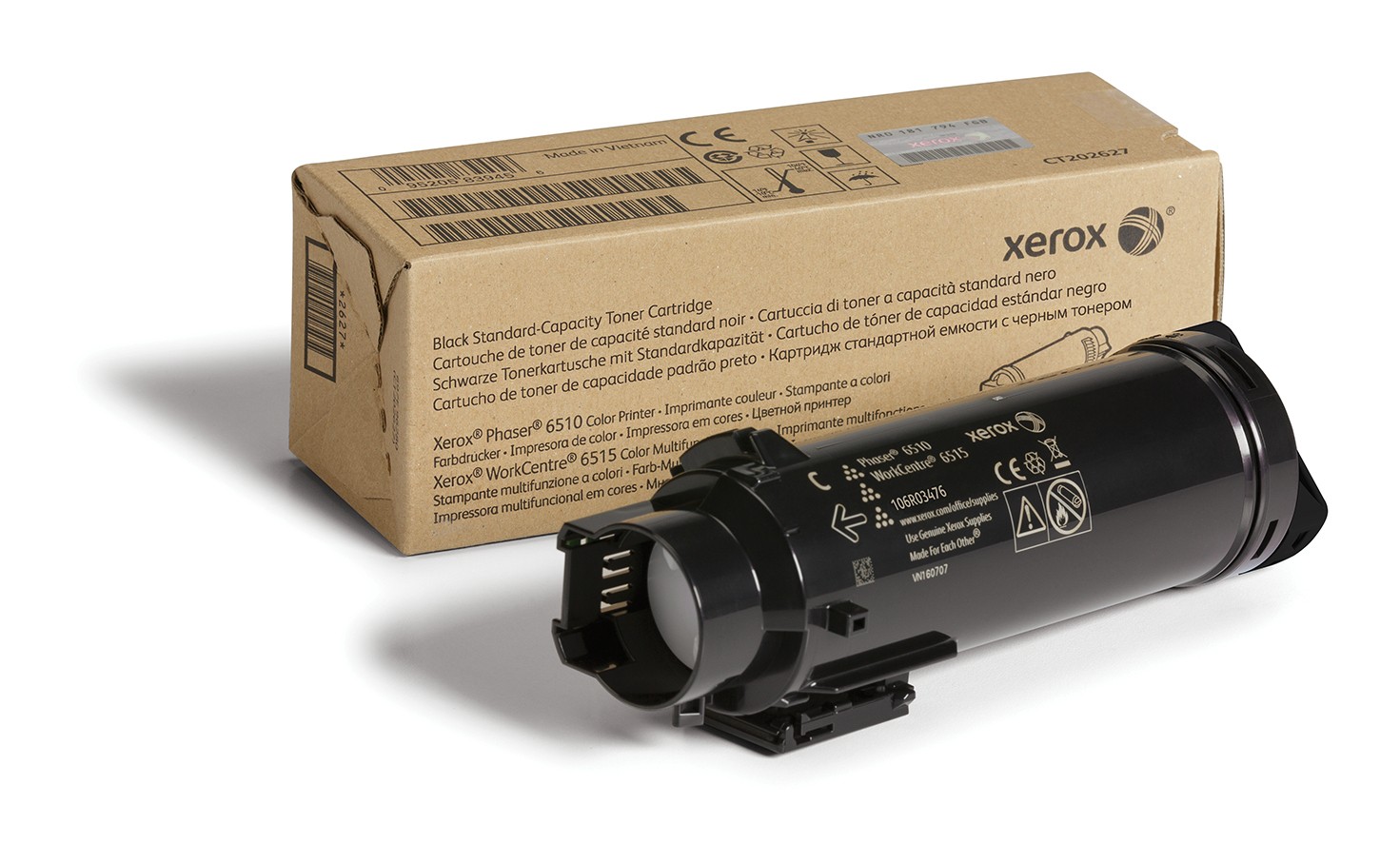 Xerox Cartuccia toner Nero a Standard da 2.500 pagine per Phaser 6510 / WorkCentre 6515 (106R03476)