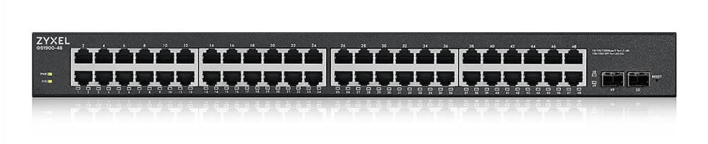 Zyxel Switch Web Managed 48X Gb (24X Poe Erog.Fino 170W) 2X Sfp Gb Rack