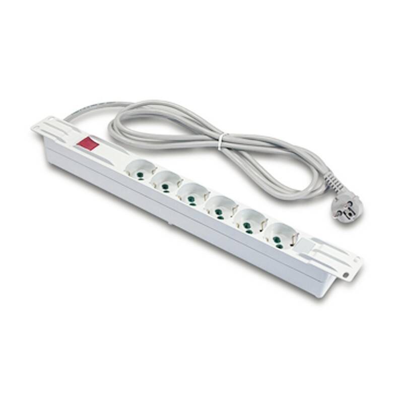 Fanton 23201FANTON 23201NE Barra Di Alimentazione 6 Posti Per Armadi Rack-image