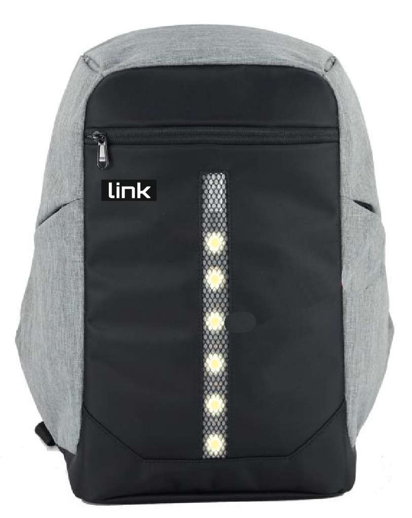 Zaino Notebook/Tablet Con Cerniere Antifurto E Connessioni Audio/Usb