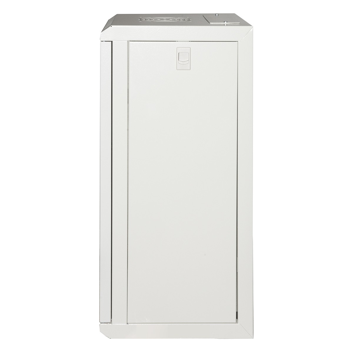 Armadio Rack 10 12 Unita' In Acciaio Colore Grigio Con Fianchi Apribili