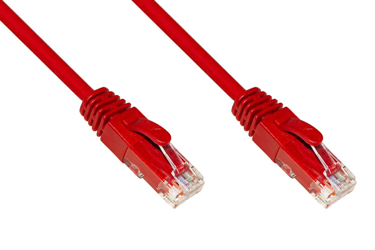 Link LK6AU500R Cavo Rete Categoria 6A Non Schermato Utp AWG24 Colore Rosso Halogenfree Mt 50-image