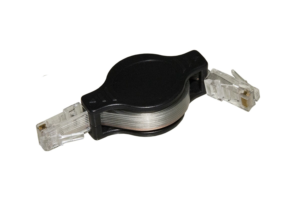 Cavo Retrattile Rj45 Cat 5E Mt 150