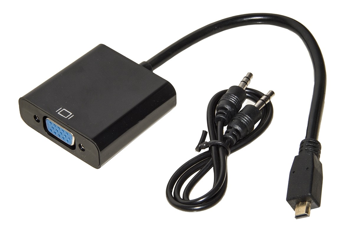 Adattatore Micro Hdmi® Tipo D - Vga Femmina + Audio
