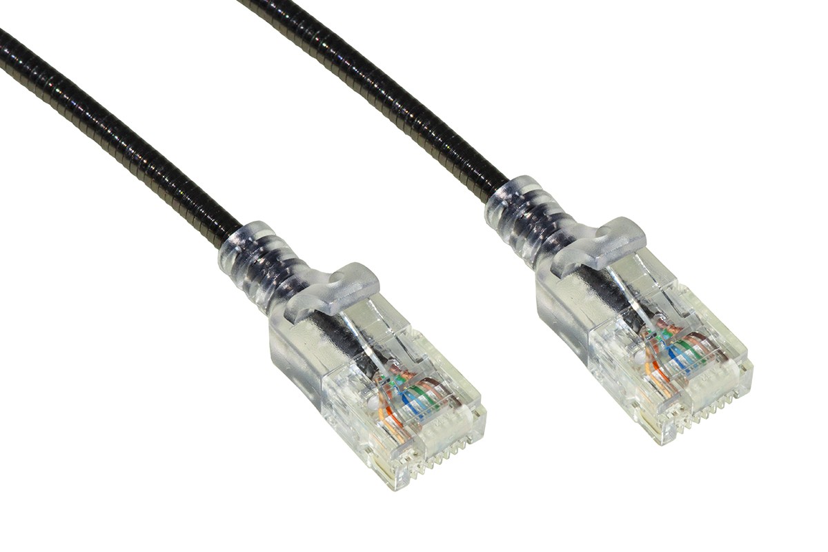 Cavo Rete Utp Categoria 6A Non Schermato Con Guaina Metallica Mt. 2