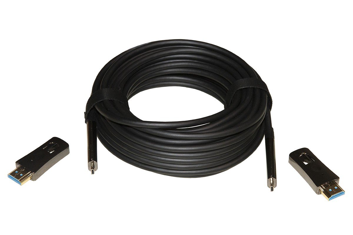 Cavo Hdmi® 2.0 Aoc Fibra Ottica Mt 30 Con Connettori Staccabili