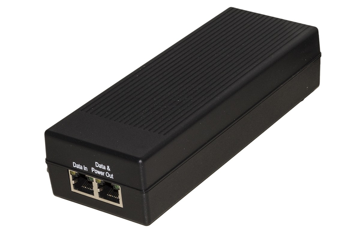 INIETTORE GIGABIT POE+ 802.3AT 30 WATT PER RETI