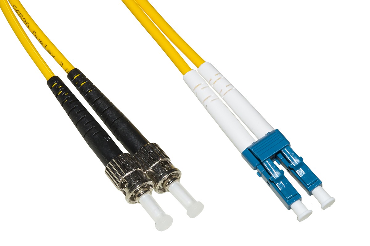 Cavo Fibra Ottica Lc A St Singlemode Duplex Upc Mt.2