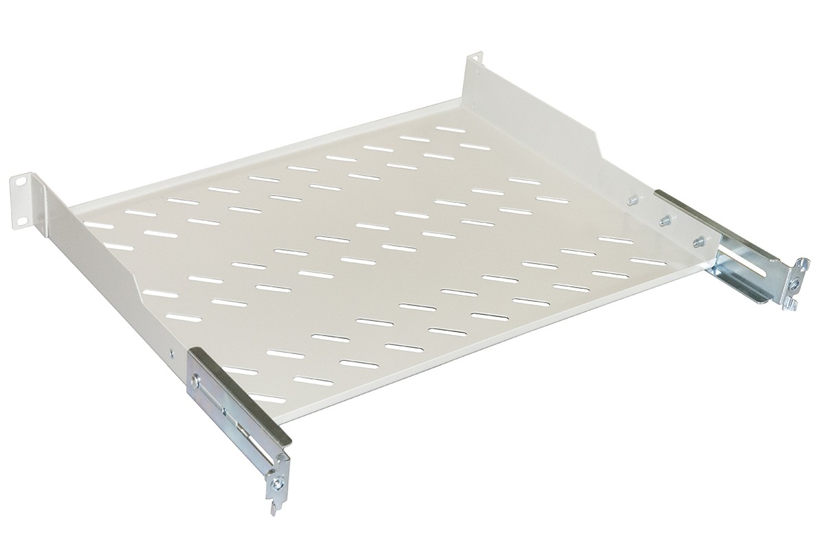 Ripiano Per Armadio 19 1 Unita' Profondita' 350 Mm. (Universale) 4 Attacchi (Frontale+Posteriore) Colore Grigio