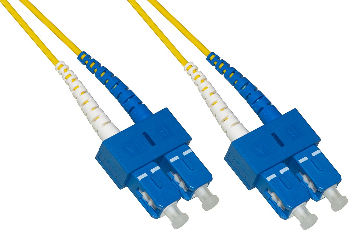 Cavo Fibra Ottica Sc A Sc Singlemode Duplex 9/125 Mt 3 Bending Insensitive Lszh
