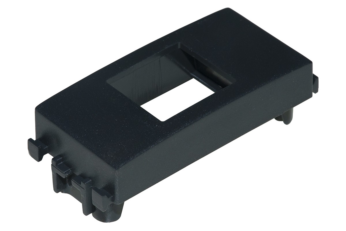 Adattatore Portafrutto Vimar Eikon Nero