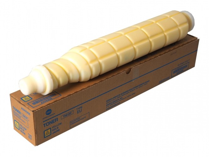 ORIGINALE Konica Minolta toner giallo A3VX255 TN-619Y 78000 pagine