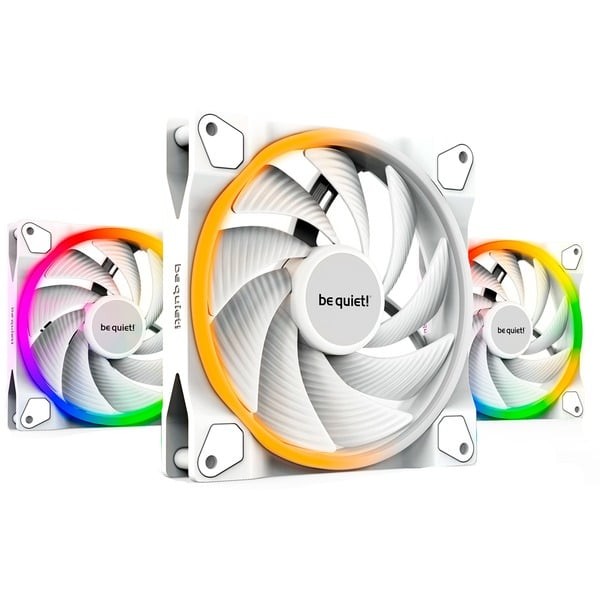 be quiet! Light Wings White 140mm PWM high-speed Triple Pack