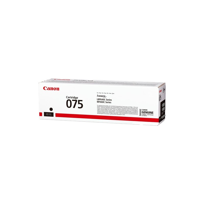 ORIGINALE Canon toner nero 075 bk 6365C002 1400 pagine