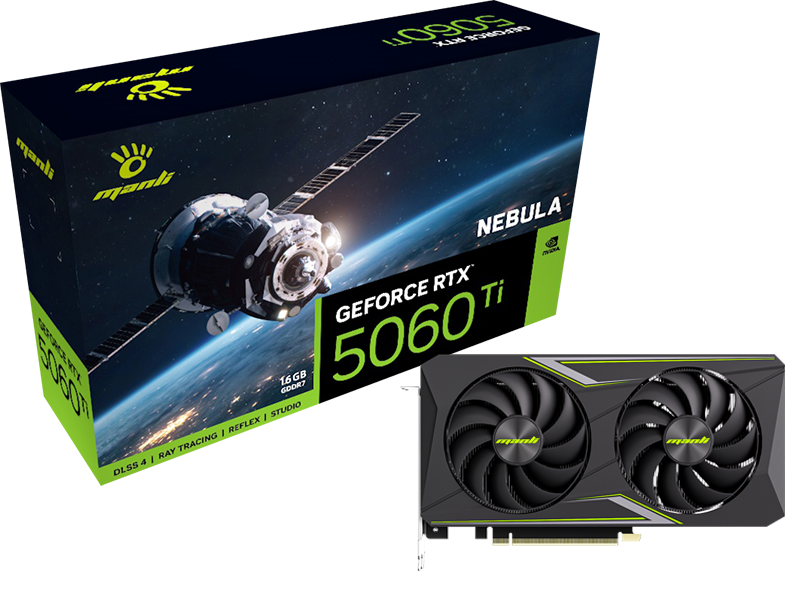 VGA Man GeForce® RTX 5060 TI 16GB Nebula