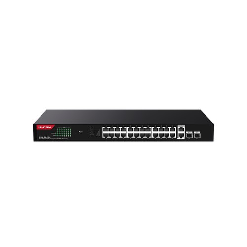 Ip-Com Switch Poe Unmanaged 28 Port 24 Poe