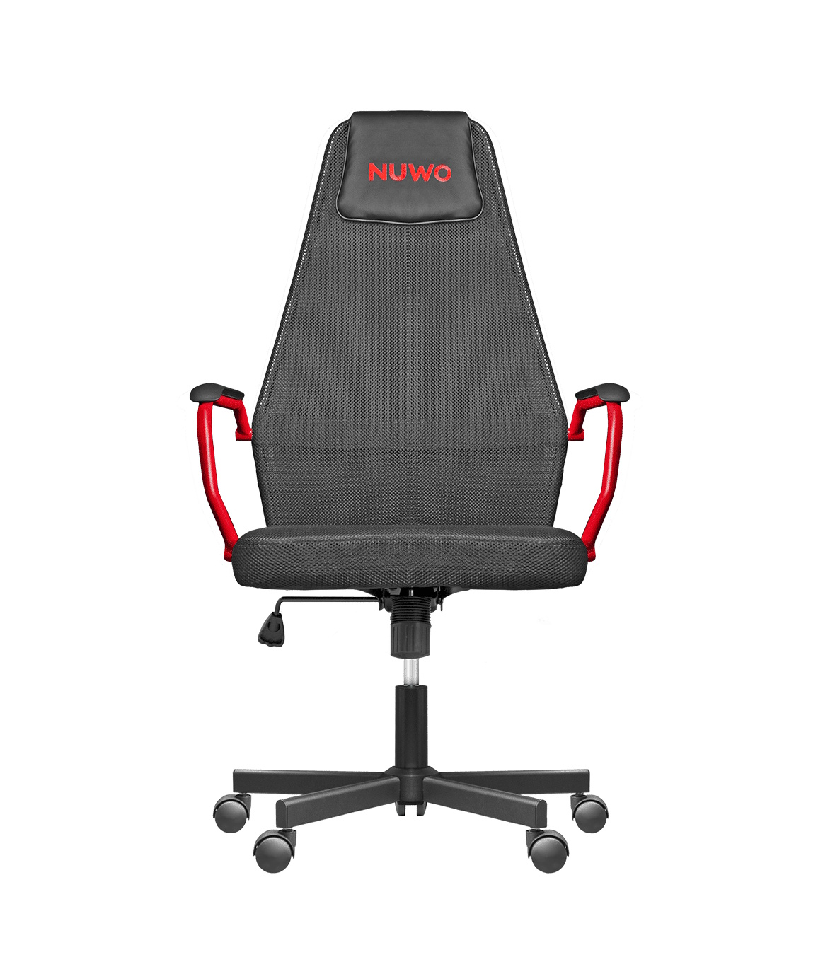 Nuwo Sedia Grid Rosso E Nero