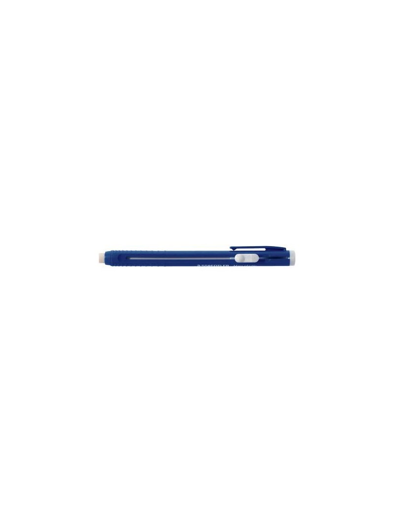 Staedtler Mars Plastic 528 50 portagomma a forma di matita - con cursore per far scorrere la gomma - senza ftalati e lattice