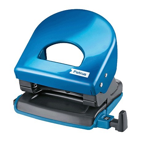Perforatrice Petrus 62 fori - Fino a 30 fogli - Perforatrici da 55 mm - Colore blu