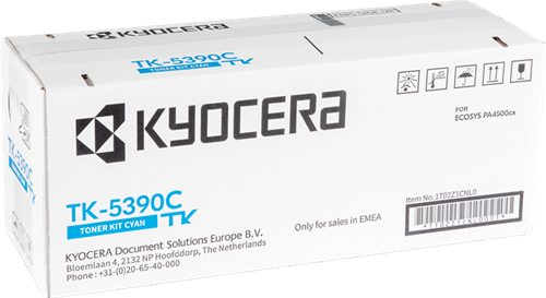 ORIGINALE Kyocera toner ciano TK-5390C 1T02Z1CNL0 13000 pagine
