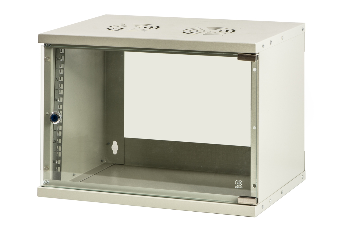 Armadio Rack 19 6 Unita' (A)350 X (L)500 X (P)320 Grigio