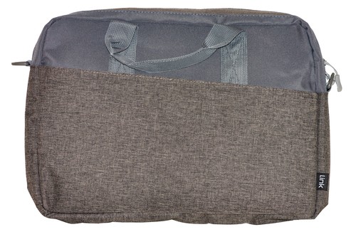 Link Borsa Per Notebook 15.6 In Plastica Riciclata Rpet 42X29X6 Grigio