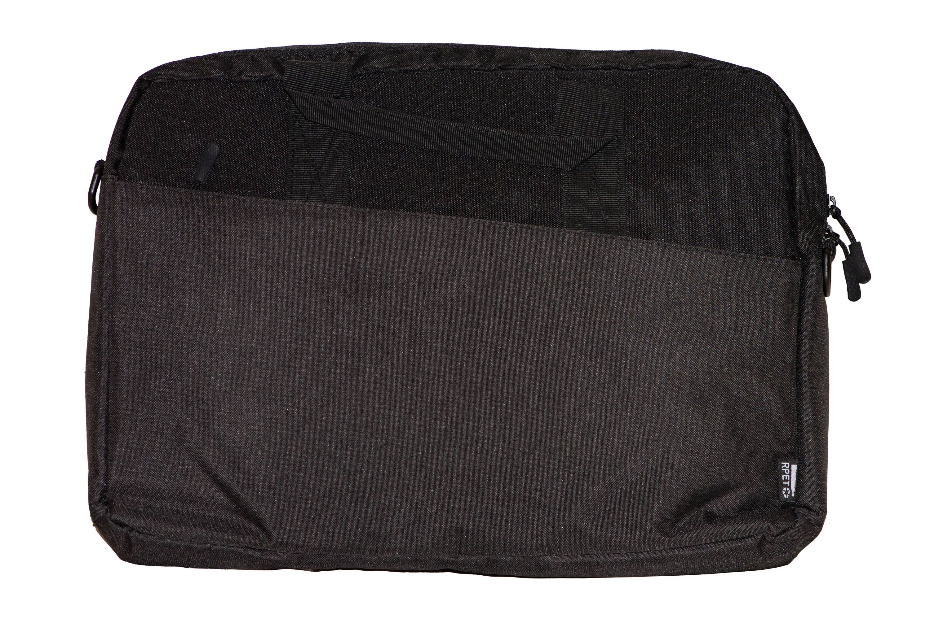 Borsa Per Notebook 15.6  In Plastica Riciclata Rpet 42X29X6 Nero