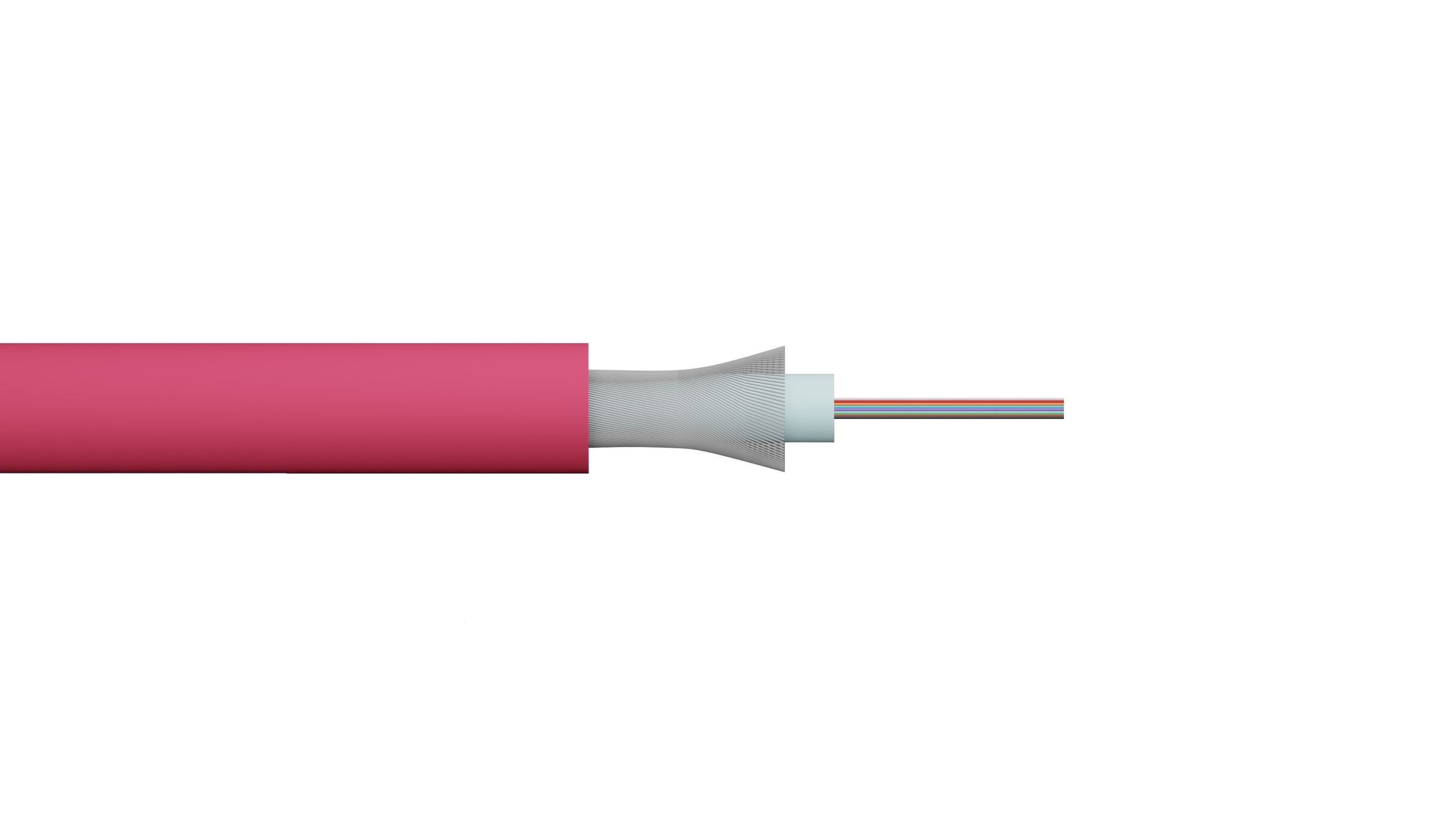 Cavo Fibra Ottica 8 Fibre Loose Om4 Antiroditore Lszh Classe B2Ca (Al Metro)