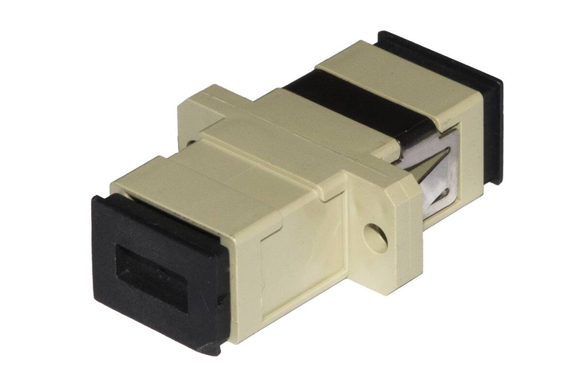 Confezione 12 Adattatori Fibra Ottica Sc/Sc Multimode Simplex Om2 Upc