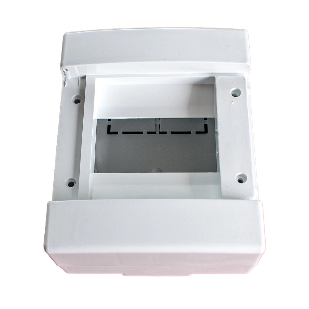 Centralino Da Parete Meanwell Senza Portello 4 Moduli Grigio Ral 7035 145X155X85Mm Ip40