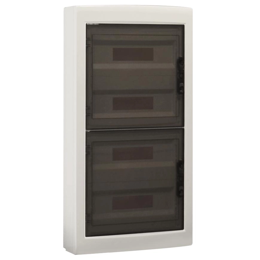 Centralino Da Parete Meanwell 72 Moduli 400X840X140Mm Bianco Ral 9016 Ip40