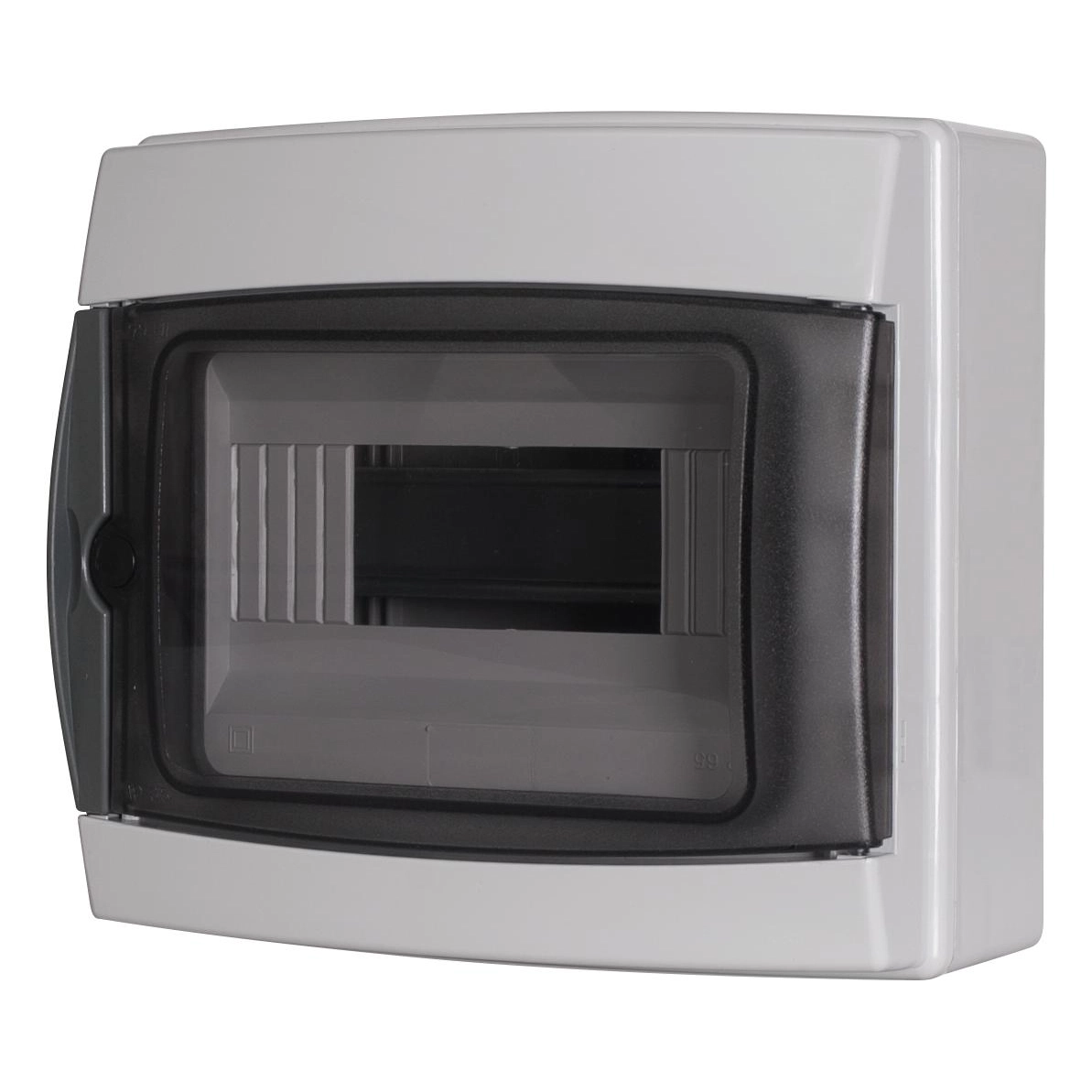 Centralino Da Parete Meanwell 8 Moduli 200X180X100Mm Grigio Ral 7035 Con Portello Fum? Ip65