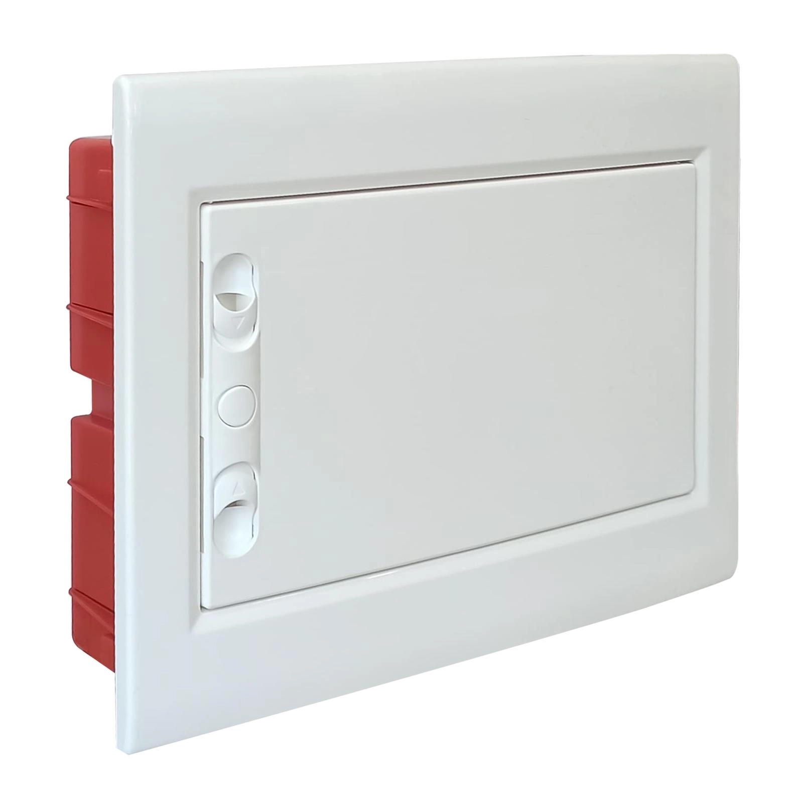 Centralino Da Incasso Meanwell Con Portello Cieco E Telaio Estraibile 12 Moduli 330X420X80Mm Bianco