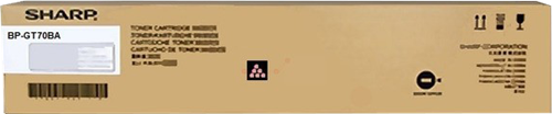 ORIGINALE Sharp toner nero BP-GT70BA 40000 pagine