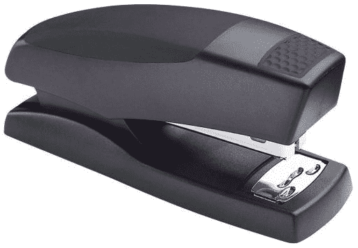 Cucitrice golf Petrus 435 - Fino a 30 fogli - Pinzatura chiusa aperta e inchiodata - Colore nero