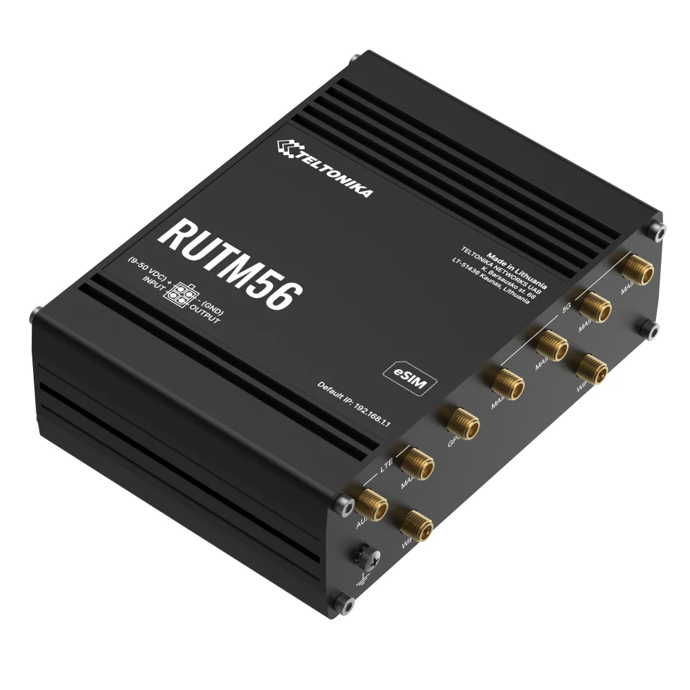 Teltonika RUTM56 Dual-Modem-Router 5G eSIM