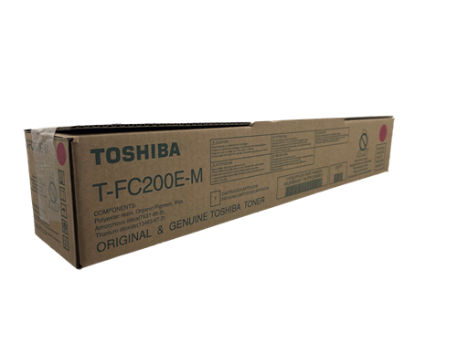 ORIGINALE Toshiba toner magenta T-FC200E-M 6AJ00000127 33600 pagine
