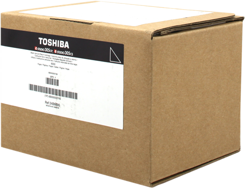 ORIGINALE Toshiba toner nero T-FC305PK-R 6B000000749 6000 pagine cartuccia di stampa riutilizzabile