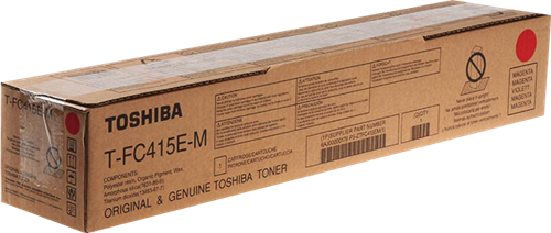ORIGINALE Toshiba toner magenta T-FC415EM 6AJ00000178 33600 pagine