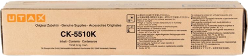 ORIGINALE Utax toner nero CK-5510K 1T02R40UT0 20000 pagine
