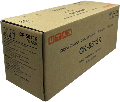 ORIGINALE Utax toner nero CK-5513K 1T02VM0UT0 12000 pagine