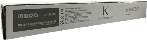ORIGINALE Utax toner nero CK-8511K 1T02L70UT0 20000 pagine