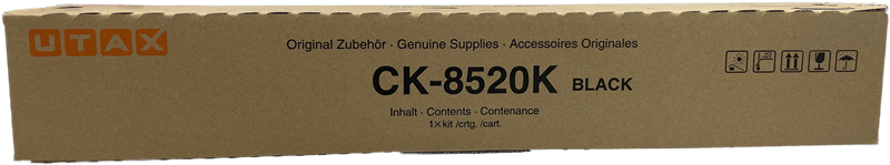 ORIGINALE Utax toner nero CK-8520K 1T02P30UT0 12000 pagine
